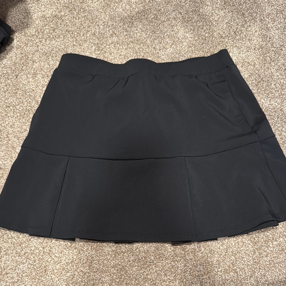 Black golf skirt for Women
